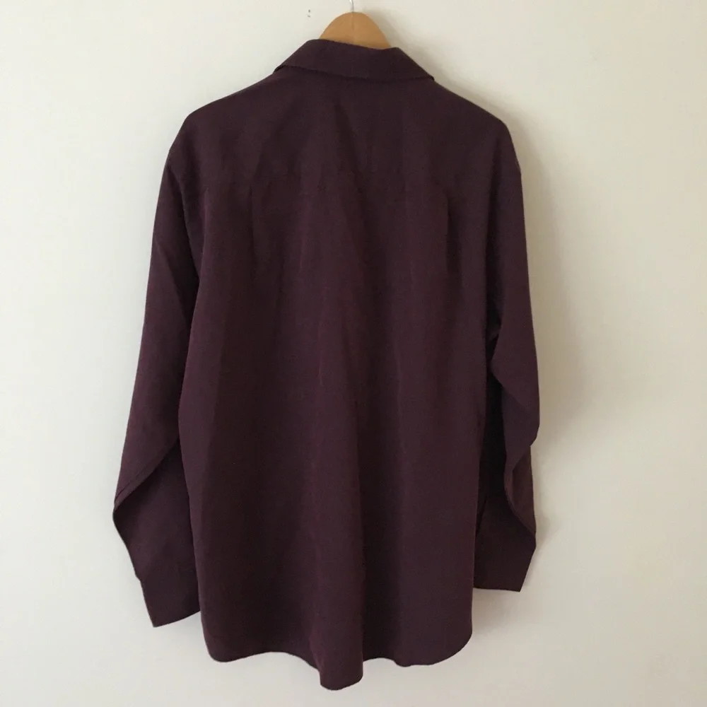 Geoffrey Beene Men's Rich Burgundy Shirt